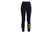 Adult Navy Leggings With Rainbow Stripes - Navy