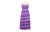 Adult Tie Dye  Dress - Fuchsia/Navy