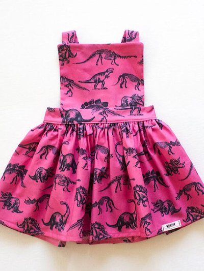 Worthy Threads Baby Pinafore Dress in Dino product