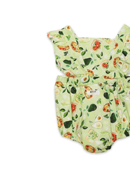 Bubble Romper In Avocado Toast