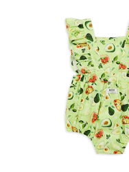 Bubble Romper In Avocado Toast