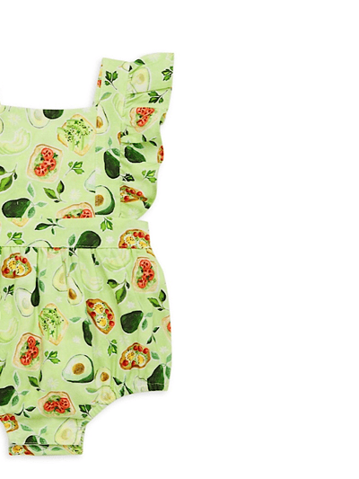 Worthy Threads Bubble Romper In Avocado Toast product
