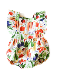 Bubble Romper In Veggies - Veggies