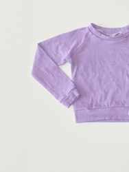 Kids Lightweight Loungewear Set - Light Purple