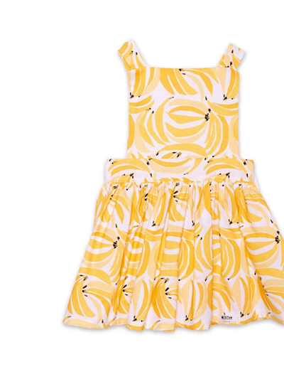 Worthy Threads Pinafore Dress In Bananas product