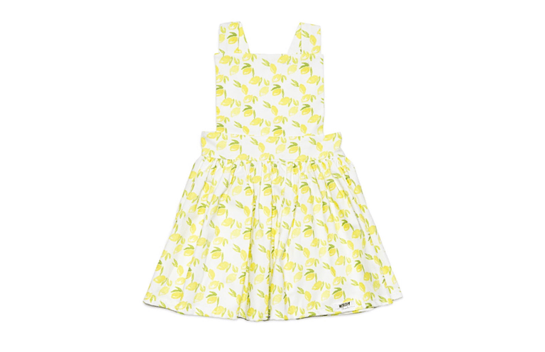 Pinafore Dress in Lemons