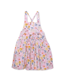 Tie Back Dress In Blooming