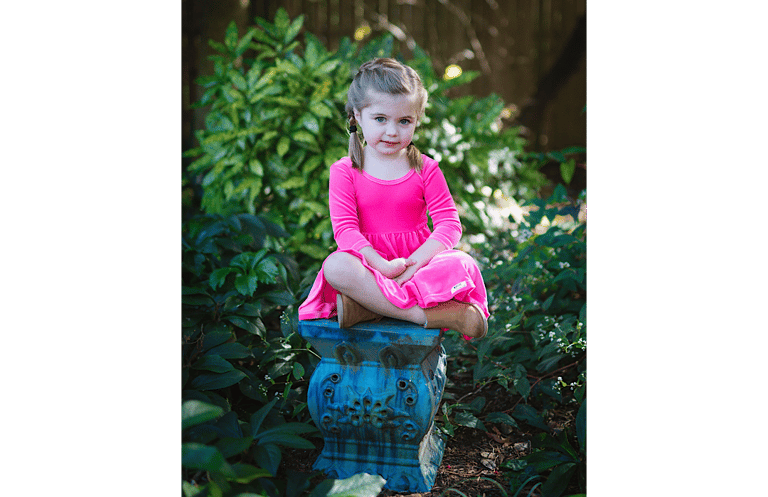 Twirly Dress In Hot Pink Stretch Velvet