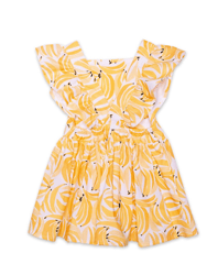 Vintage Inspired Dress In Bananas