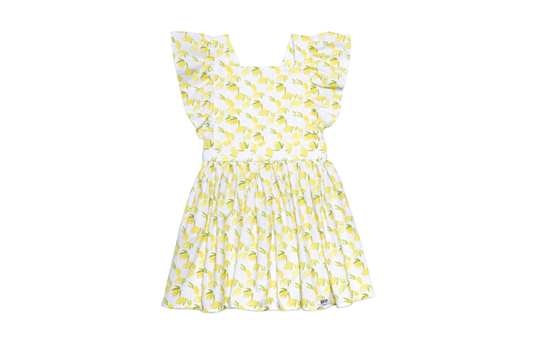 Vintage Inspired Dress In Lemons - Lemons
