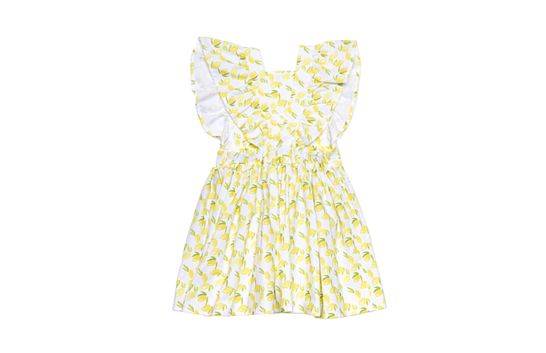 Vintage Inspired Dress In Lemons