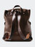 Leather Rucksack Backpack