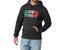 Men's Hoodie Mexico Logo In Caviar Heather - Caviar Heather