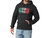 Men's Hoodie Mexico Logo In Caviar Heather - Caviar Heather