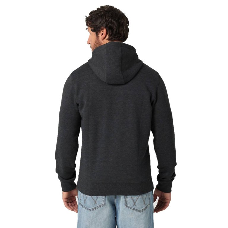 Men's Hoodie Mexico Logo In Caviar Heather