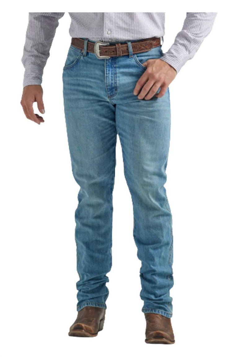 Men's Retro Slim Fit Jeans In Buffalo Pass - Buffalo Pass