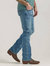 Men's Slim Straight Jeans In Broken Spur