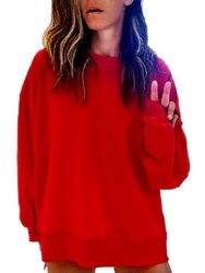 'Anti Social' Painted Sweatshirt