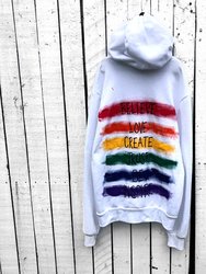 Positivity Hoodie - White