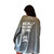 'Socially Distant' Painted Sweater - Grey