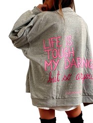 Thats Life Painted Sweater