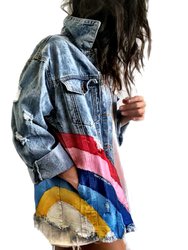 All We Need' Denim Jacket