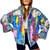 Rainbows and Lace' Denim Jacket