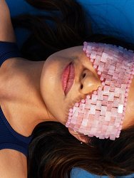 Rose Quartz Eye Mask