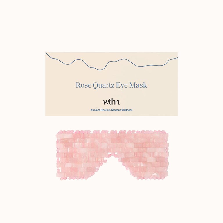 Rose Quartz Eye Mask - Pink