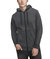 Active Sport Casual Fleece Hoodie With Zipper - Heather Charcoal