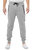 Active Sport Casual Jogger Fleece Pants With Zipper Pockets - Heather Grey