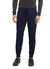 Active Sport Casual Jogger Fleece Pants With Zipper Pockets - Navy