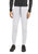 Active Sport Casual Jogger Fleece Pants With Zipper Pockets - White