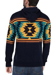 Aztec Hooded Sweater