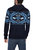 Aztek Print Pullover Hoodie Sweater