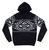 Aztek Print Pullover Hoodie Sweater