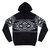 Aztek Print Pullover Hoodie Sweater