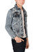 Boys Distressed Ripped and Stitched Denim Jackets