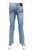 Boys Husky Slim Fit Distressed Pants With Knee Rips