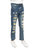 Boy's Slim Fit Heavy Rips Denim Pants