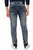 Boy's Slim Fit Light Washed Denim Jean Pants With Minor Rips