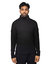 Cable Knit Turtleneck Sweater - Black
