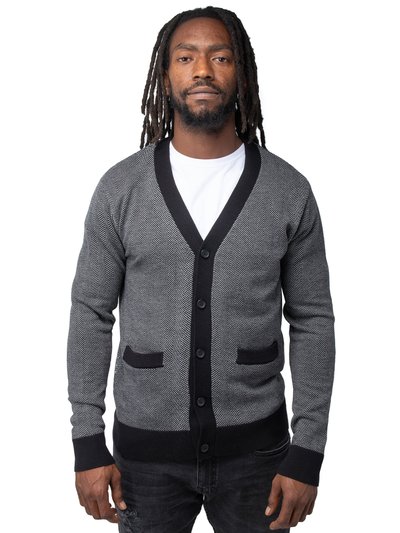 X RAY Casual Herringbone Cardigan Sweater product