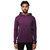 Casual Pullover Hoodie Sweater - Eggplant
