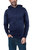 Casual Pullover Hoodie Sweater - Navy