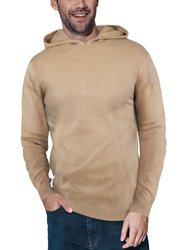 Casual Pullover Hoodie Sweater - Oatmeal