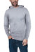 Casual Pullover Hoodie Sweater - Light Heather Grey