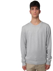 Classic Crewneck Sweater - Heather Grey