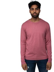 Classic Crewneck Sweater - Dusty Mauve