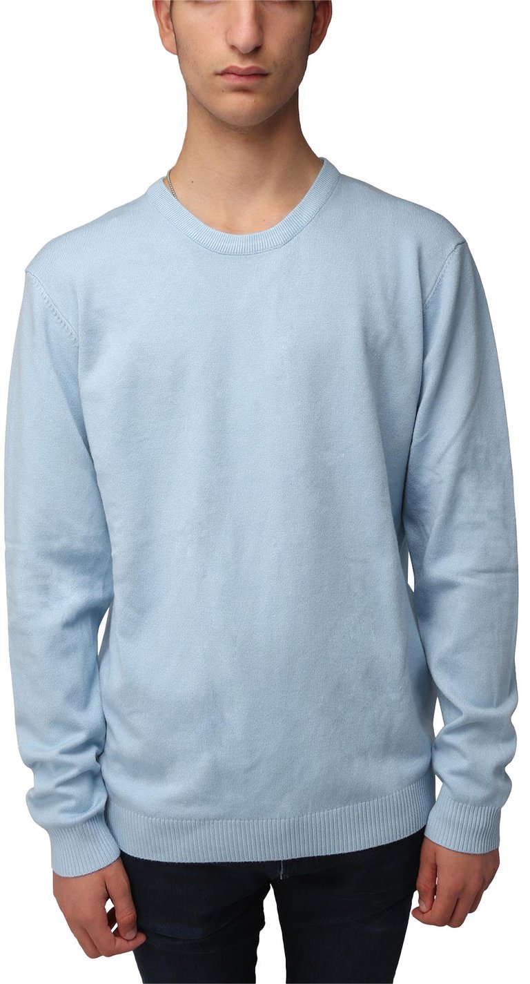 Classic Crewneck Sweater - Powder Blue